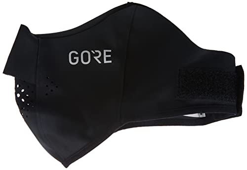 GORE Wear Scalda viso antivento, M WINDSTOPPER Face Warmer, Taglia unica, Colore: Nero, 100383