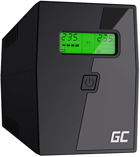 Green Cell Gruppo di continuità UPS Potenza 800VA (480W) 230V Al...