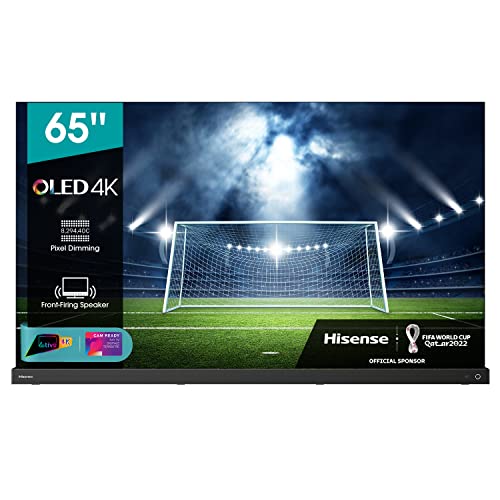 Hisense 65  OLED 4K 2021 65A98G, Soundbar Integrata 2.1.2 120W Dolby Atmos, Smart TV VIDAA 5.0, HDR Dolby Vision IQ, Controlli vocali Alexa   Google Assistant, Tuner DVB-T2 S2 HEVC 10, lativù 4K