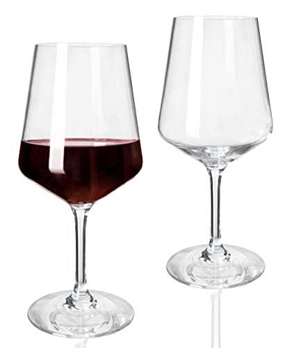Moritz Milano, bicchieri da vino rosso, 580 ml, in policarbonato, i...