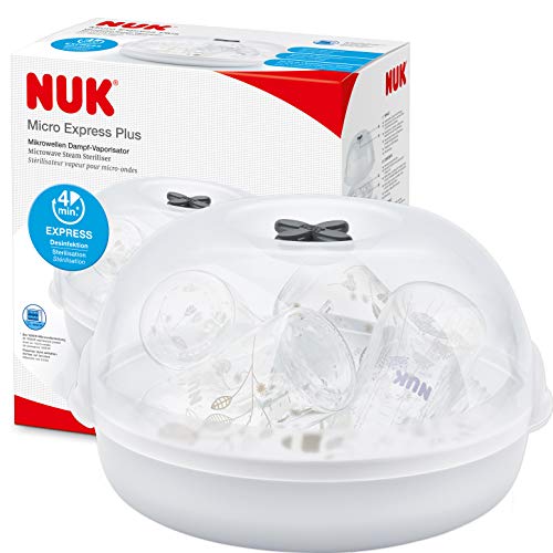NUK Micro Express Plus sterilizzatore biberon a vapore per microond...