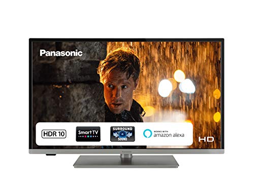 Panasonic 24JS350 Smart Tv 24  LED HD, Wi-Fi Integrato, HDR Triple Tuner, Compatibilità Netflix Video, USB Media Player, Controllo Vocale Google Assistant & Amazon Alexa, DVB-T2