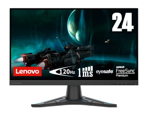 Lenovo G24e-20 Monitor Gaming 23.8  FullHD con EyeSafe (1920x1080, ...