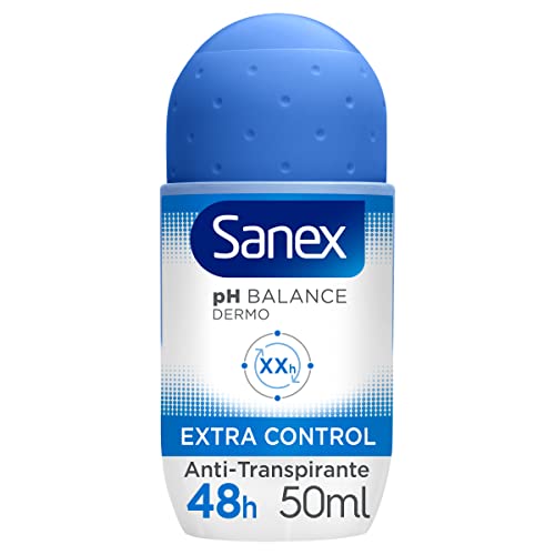 Sanex Deodorante, Dermo Extra-Control Deo Roll-On - 50 ml...