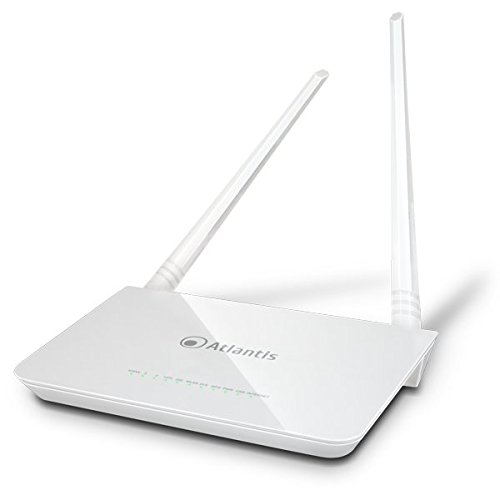 Atlantis WebShare 144WN+ Router Wireless N 300 MBps ADSL2+, IEEE 802.11n g b, 4 Porte Fast Ethernet, 2 Antenne da 5 dBi