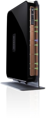 Netgear DGND4000 Modem Router Gigabit PREMIUM Wi-Fi N750 Mbps, Dualband, Access Point Integrato, 5 porte Gigabit (di cui 1 WAN), 2 porte USB 2.0, Nero