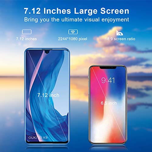 Smartphone OUKITEL K9 7.12 Pollici FHD+ 6000 mAh Batteria Android 9...