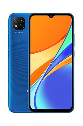 Xiaomi Redmi 9C Smartphone, 2 GB + 32 GB, 6.53  HD+ Dot Drop Display 5000mAh (typ), 13 MP, con AI Face Unlock, Tripla Fotocamera, Blu (Twilight Blue)