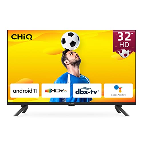 CHiQ L32G7LX,TV 32 Pollici Smart TV (80 cm), 2022 TV con Android 11...