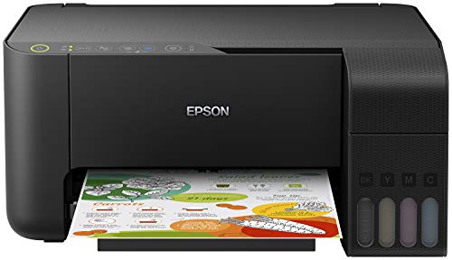 Epson EcoTank ET-2714, Stampante Multifunzione 3-in-1 inkjet, Conne...