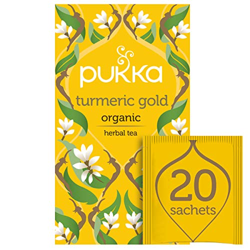 Pukka Herbs | Turmeric Gold | Tisana Biologica con curcuma | 20 fil...