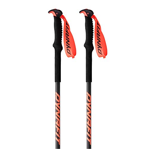 DYNAFIT Bastoncini da scialpinismo Speedfit Vario, Black Orange, 105-145cm