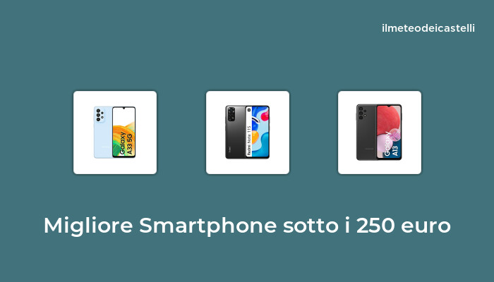 45 Migliore Smartphone Sotto I 250 Euro nel 2024 secondo 455 utenti