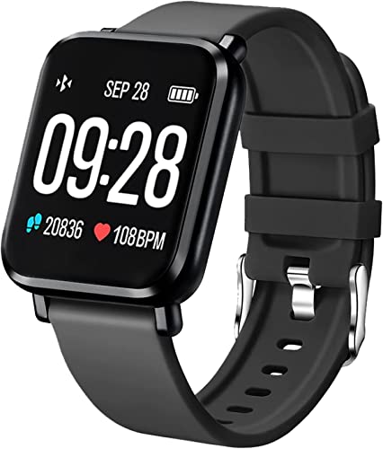 Tipmant Smartwatch, Orologio Smartwatch Uomo Impermeabil IP68 Smart...